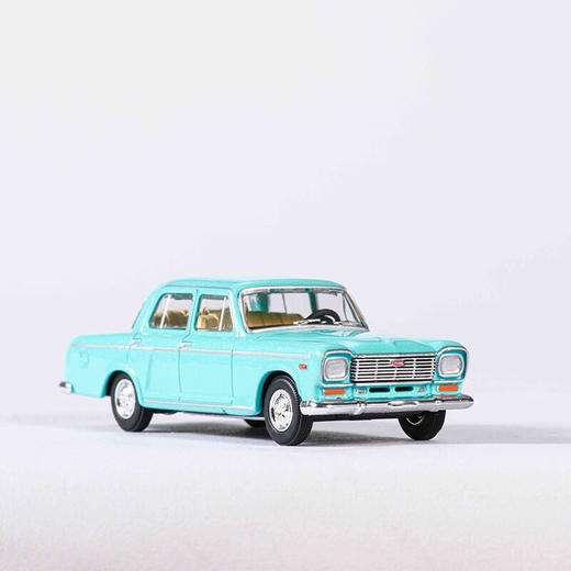 T   拓意合金车 Y35-1 上海 SH760A型小客车-蓝绿色（新包装 商品图2