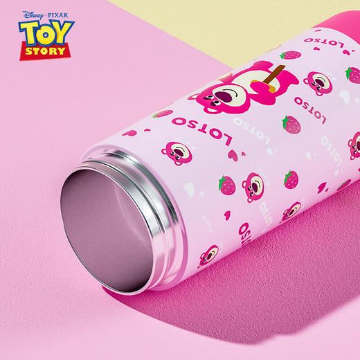 迪士尼儿童保温杯食品级316不锈钢水壶粉色米奇男女小学生直饮杯喝水杯430ml 商品图4