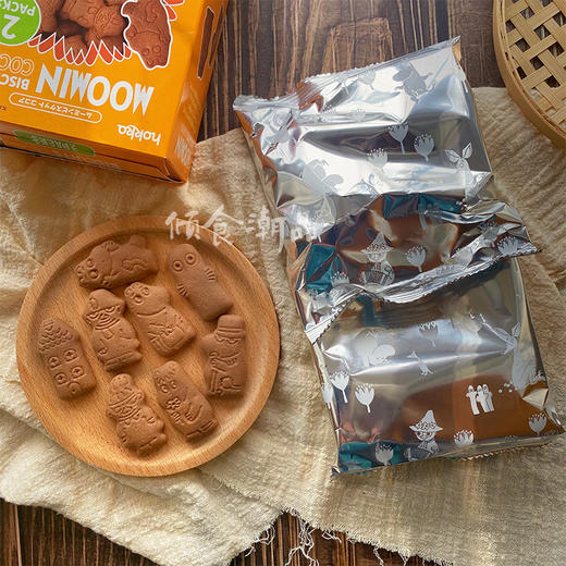北陆制果 姆明牛奶/可可味饼干（盒装） 商品图1