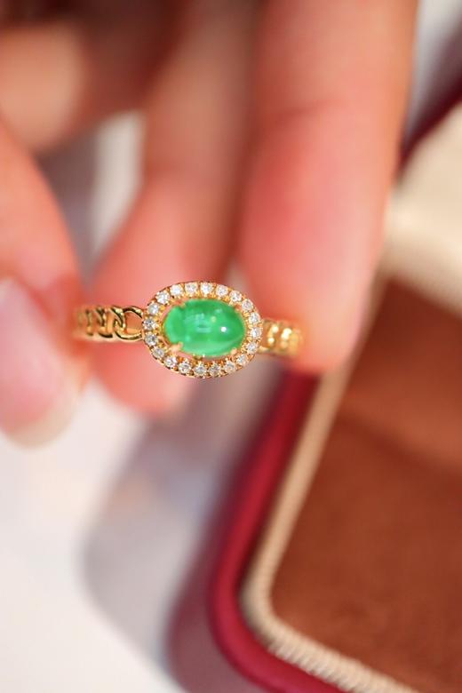 0.66ct 祖母绿戒指 商品图2