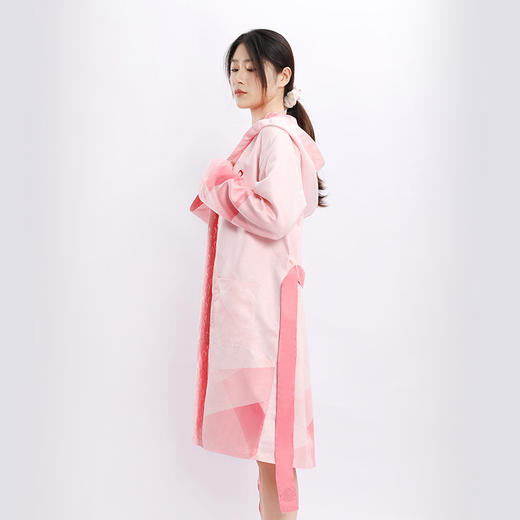 都市丽人奥运浴袍助力花游队开襟浴袍LST1A1 商品图2