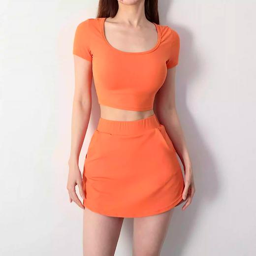 跃牌【化蝶双飞】系列 春夏新款A字时尚运动短裙修身百搭防走光包臀裙TM0173 商品图3