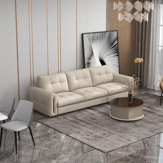 顾家家居整装 现代时尚 布艺固定沙发 KZ.5039-巴黎梦 商品图1