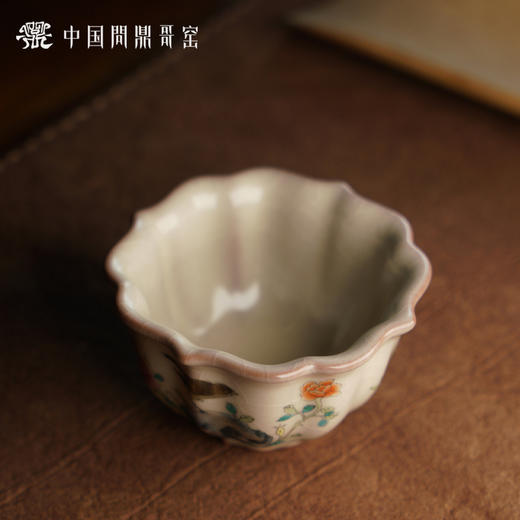 问鼎哥窑 致巧款宝相杯（夏趣）（缺货） 商品图3