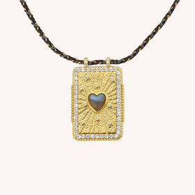 北京仓｜MYA-BAY-HEART BOHEME-爱心 守护符 项链［比利时设计师］