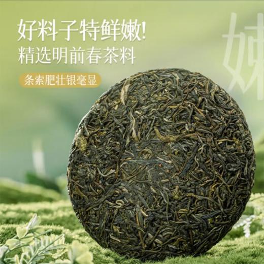 澜沧古茶2023年001景迈古树茶普洱茶生茶七子饼茶叶400g 商品图1