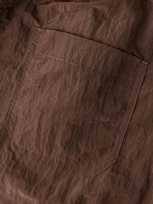 COCO ZONE 夏季薄款褶皱感半身裙休闲显瘦A字裙CC1C1575 商品图10