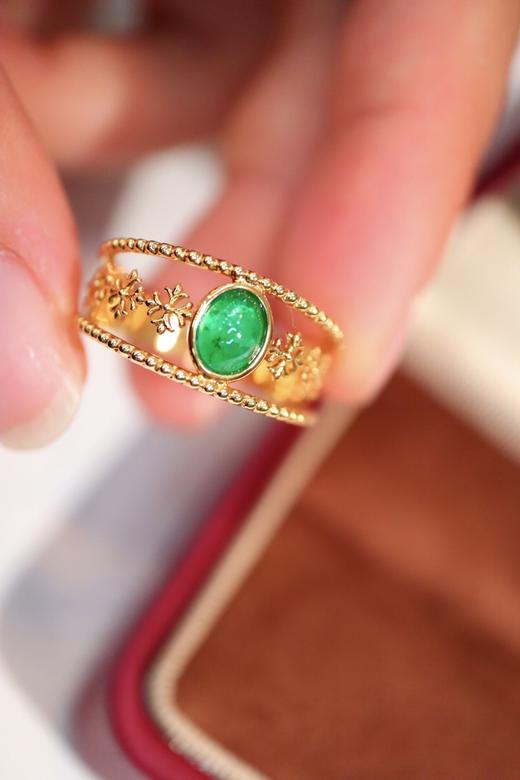 0.57ct 3.7g 祖母绿戒指 商品图7