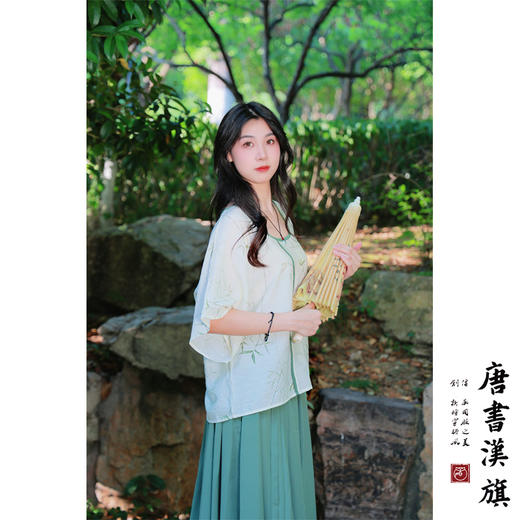 【南歌子】圆领改良汉服新中式禅意茶道服 商品图1