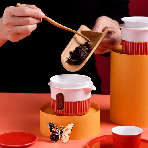 尚品红韵茶具套装 商品图2