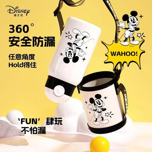 DISNEY迪士尼儿童水杯580ml吸管杯宝宝保温杯婴儿夏季杯儿童保温水杯 米奇保温杯 商品图1