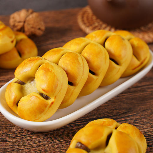 【不单独添加蔗糖！红枣山药核桃饼】共享甜美、”食“刻，红枣+核桃 好吃到爆，甄选优质食材，健康有营养，传统手工老式糕点，早餐代餐小吃山药核桃饼，下午茶休闲零食L 商品图4