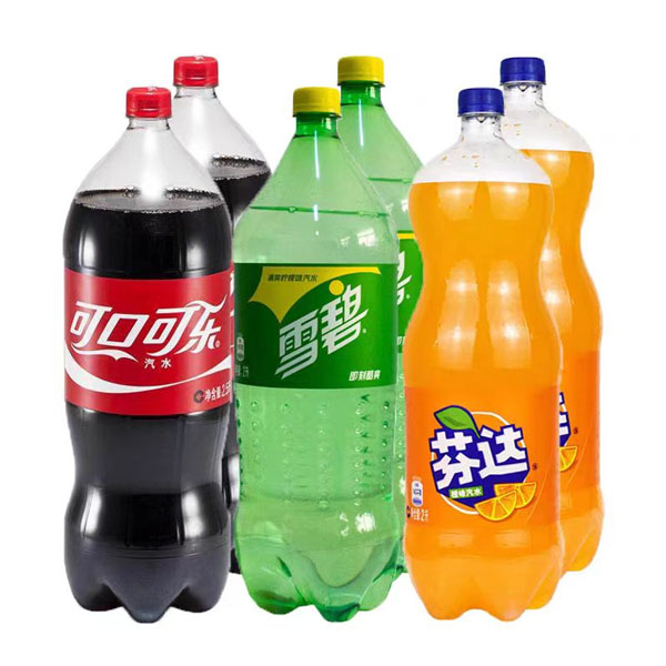 【5.9元/瓶】可口可乐/雪碧/芬达汽水2L