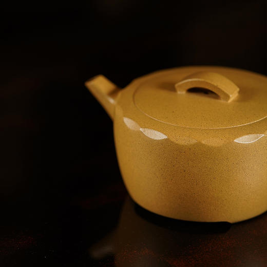 龙德堂陶艺 汤亚姣制《古瓦喻祥》原矿金砂段 210cc 库存请咨询客服 商品图4