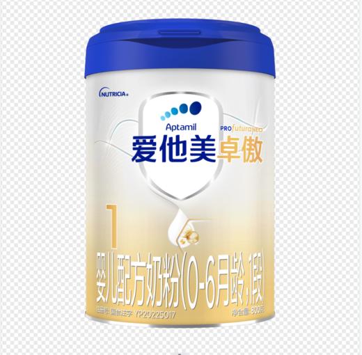 爱他美卓傲婴儿配方奶粉（0-6月龄，1段）800克 商品图0