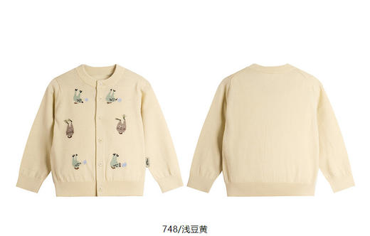 Jnby 24年秋款  短款开襟针织衫  YO7310870 商品图12