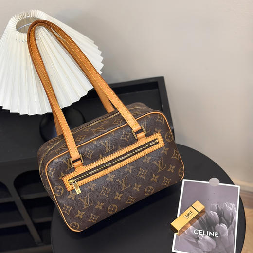 LV 中古 开口笑 老花 手提 单肩包 商品图2