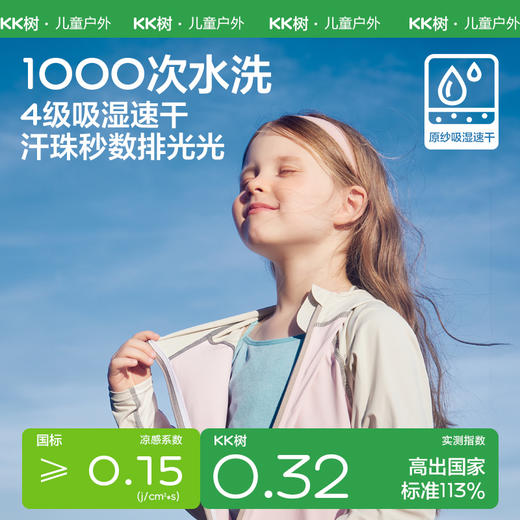 【KK树】小凉风运动冰皮衣KQ24052 商品图3