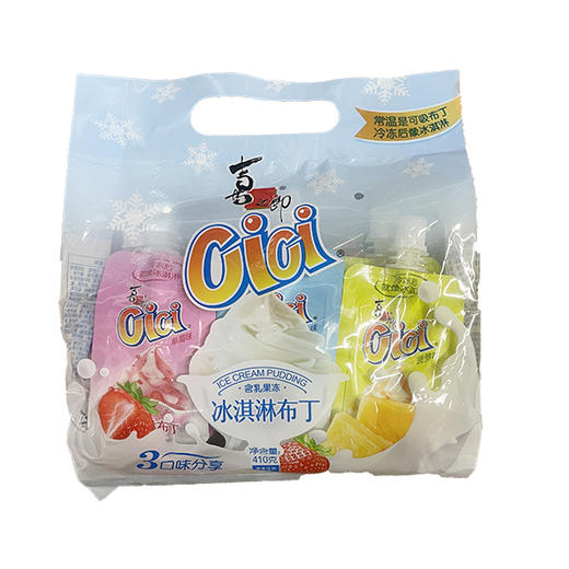 喜之郎冰淇淋布丁410g 商品图0