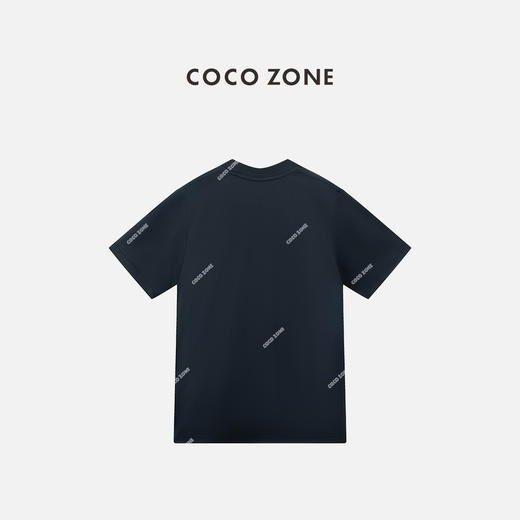 COCO ZONE 季字母百搭短袖T恤休闲圆领上衣CC1B1248 商品图1