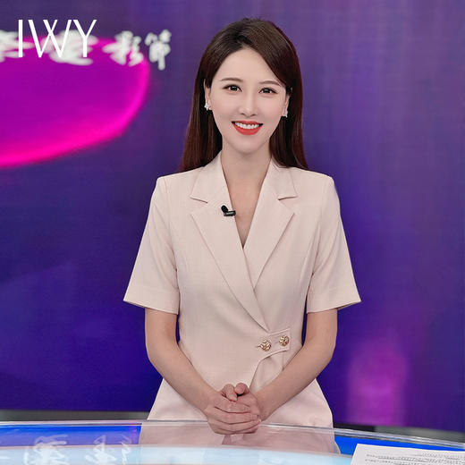IWY/粉色西装连衣裙 Q1132-P 商品图3