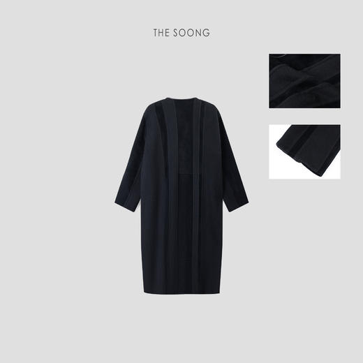 THE SOONG | 埃塞尔比亚100绵羊毛秋冬中长款毛呢外套HBWCWT3199 商品图1