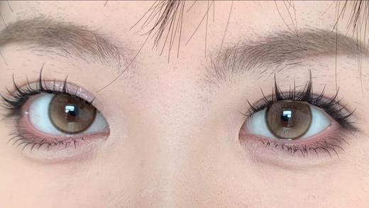 UtooCon月抛美瞳 钻石猫眼棕 14.2mm 商品图0