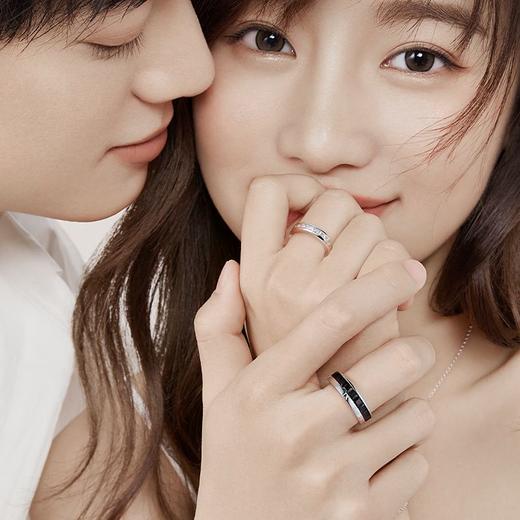 【日暮情侣对戒】Fanci范琦银饰【时光恋人系列】时尚轻奢小众 商品图3