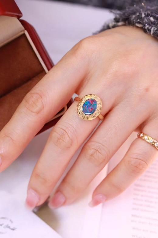 1.12ct 欧泊戒指 商品图3