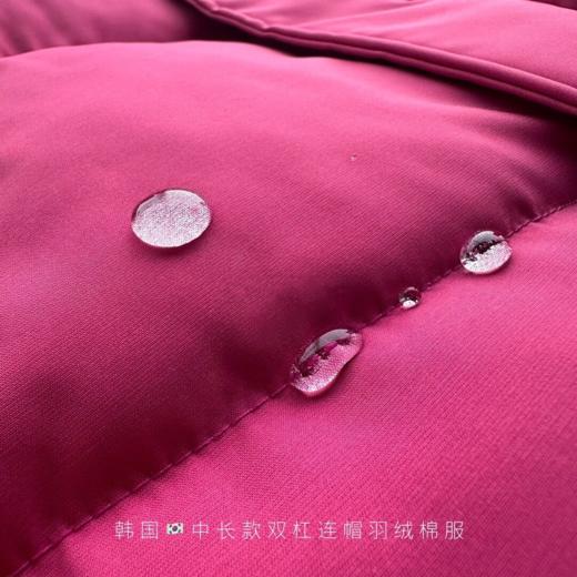 反季清仓第一波！俊淳韩国KR中长款连帽加厚羽绒棉服 商品图14