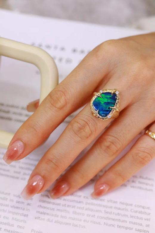 4.6ct 欧泊戒指 商品图6