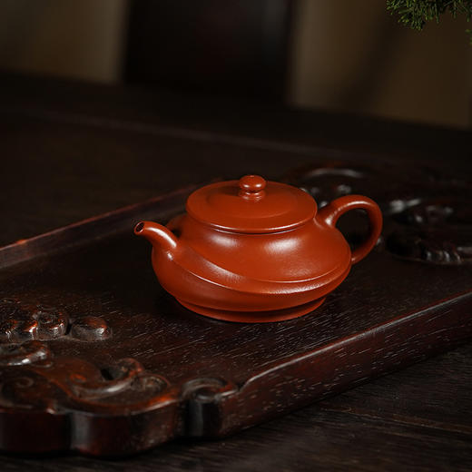 龙德堂陶艺 汤亚姣制《玉律》原矿大红袍 140cc 库存请咨询客服 商品图2