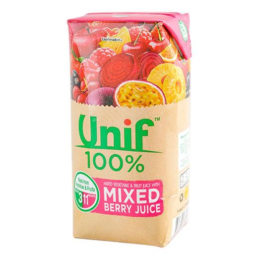 Unif100%多种莓果复合果蔬汁200ml/盒 商品图3