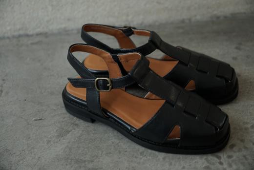 hcubuch黑色凉鞋 商品图3