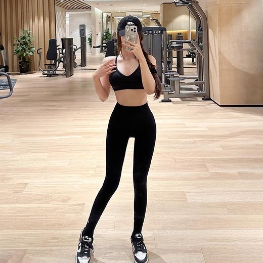 跃牌【化蝶双飞】系列 新款无缝运动内衣女透气瑜伽文胸交叉美背背心MS1080 商品图4