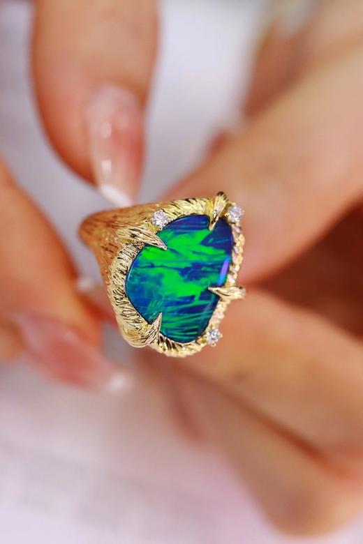 4.6ct 欧泊戒指 商品图4