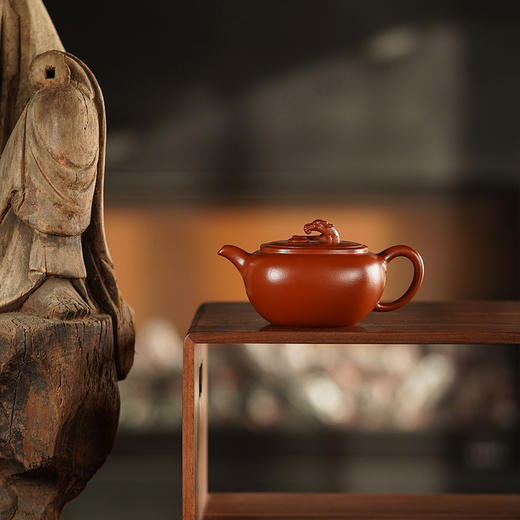 龙德堂陶艺 徐飞制《翔龙》原矿大红袍 230cc 库存请咨询客服 商品图0