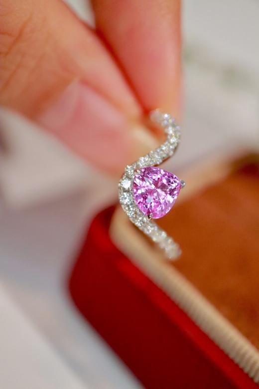 1.0ct 蓝宝石戒指 商品图4