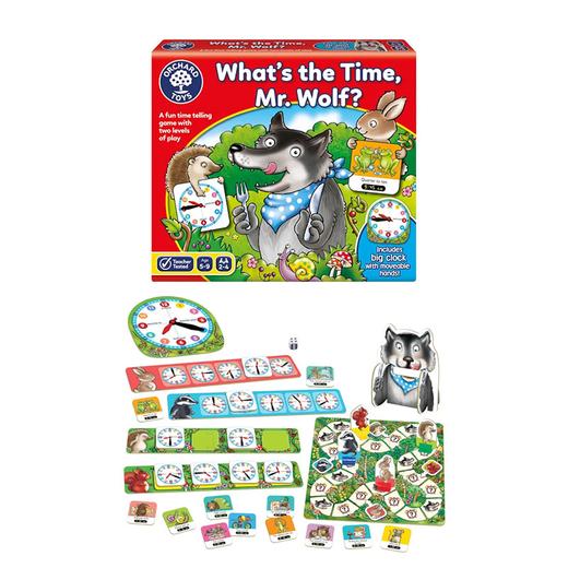 快慢狐Orchard Toys老狼老狼几点了 训练儿童认识时间桌游益智玩具5-9岁 商品图5