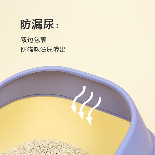 猫砂盆超大号幼猫半全封闭防外溅小号防带砂猫厕所猫沙盆猫咪用品 商品图4
