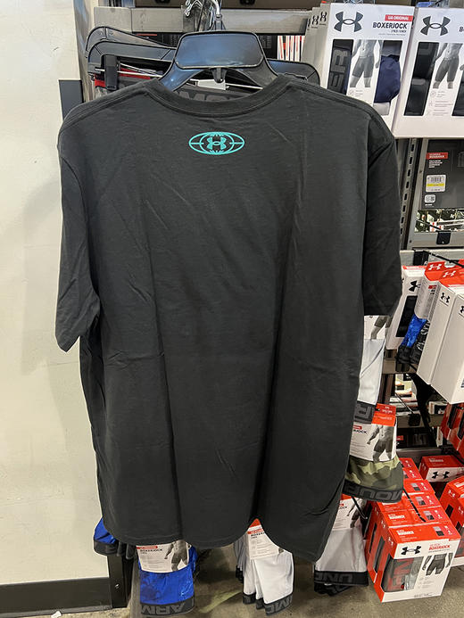 Under Armour/安德玛 男士夏季宽松印花透气休闲圆领短袖T恤 商品图3