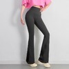 跃牌【化蝶双飞】系列 微喇瑜伽裤女高腰收腹提臀喇叭裤TM0174 商品缩略图2