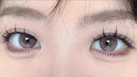 UtooCon月抛美瞳 钻石猫眼紫 14.2mm
