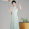 【翠兰】新中式国风高端，宽松日常旗袍连衣裙XGT-Q24076 商品缩略图2