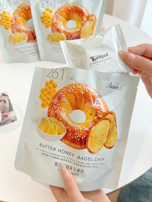 🧈【Anemon3爱你们贝果片】每一片都散发着诱人的蜂蜜和黄油香气 吃起来酥脆可口，甜而不腻😋  商品图2