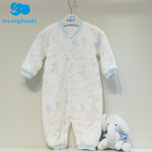 丽婴房-内衣类（秋）G3兔子装6_浅蓝 商品图0