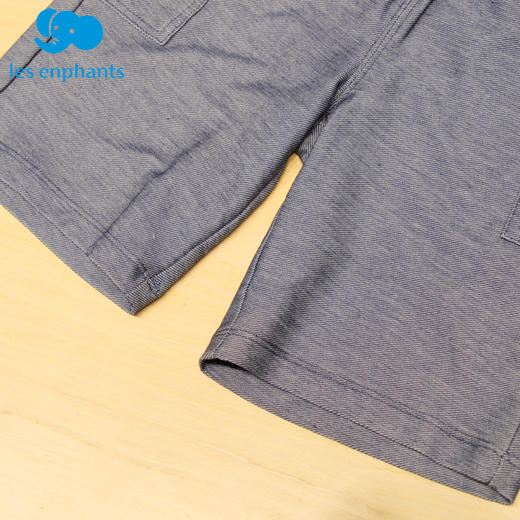 丽婴房-童衣类（夏）G3牛仔五分裤6_浅蓝 商品图2