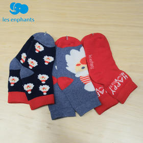 丽婴房-鞋袜类（秋）C9短袜（3双入） KIDS配件