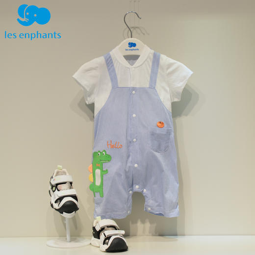 丽婴房-童衣类（夏）H4短袖游戏裤 商品图0