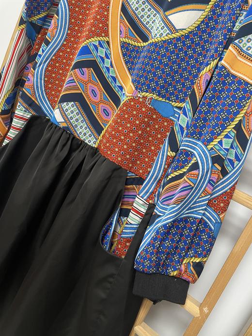 丁摩  桑蚕丝醋酸连衣裙真丝连衣裙Q121011 DS399 商品图2